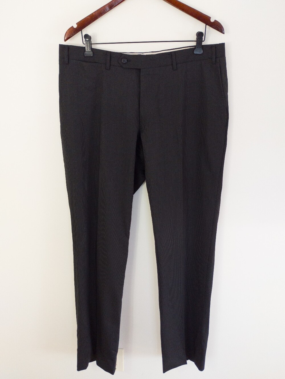 Canali for Harry Rosen Men's Stretch Wool Dress Pants Size 36